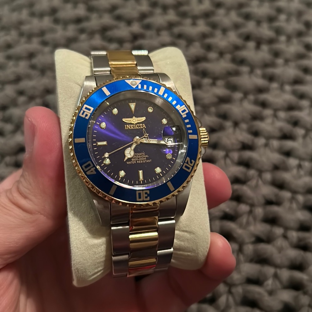 40mm two tone invicta pro diver
